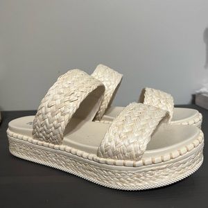 Braided Platform Sandals